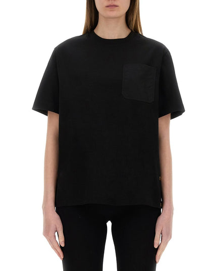 T-SHIRT WITH SIDE BUTTONS