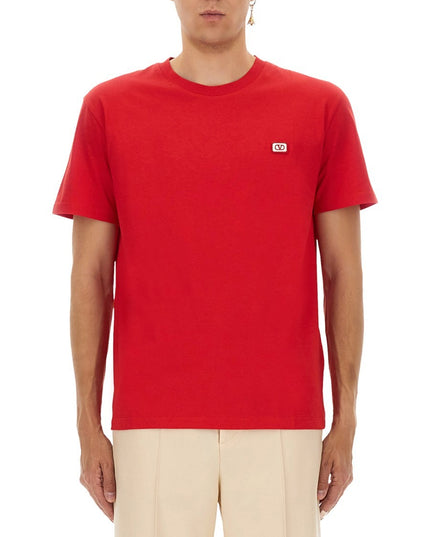 T-SHIRT WITH SIGNATURE VLOGO