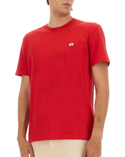 T-SHIRT WITH SIGNATURE VLOGO