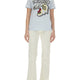 T-SHIRT WITH TIGER EMBROIDERY