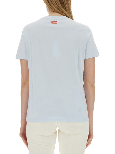 T-SHIRT WITH TIGER EMBROIDERY