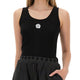 TANK TOP WITH EMBROIDERY "BOKE FLOWER 2.0"