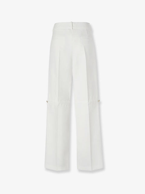 Technical canvas trousers