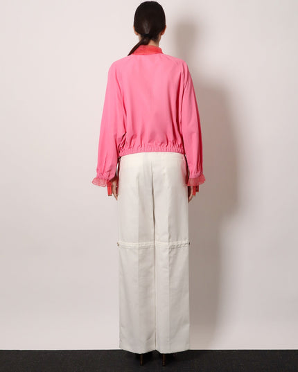 Technical canvas trousers