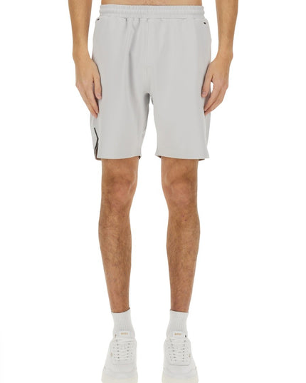 TECHNICAL FABRIC BERMUDA SHORTS