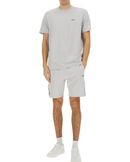 TECHNICAL FABRIC BERMUDA SHORTS