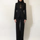 Technical stretch wool trousers