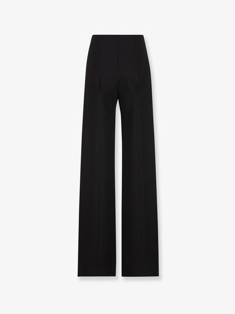 Technical stretch wool trousers