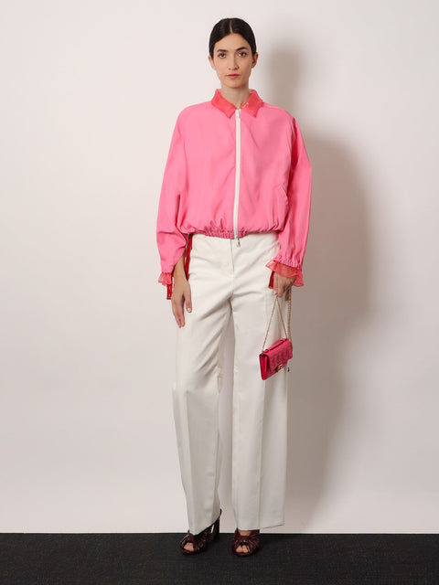 Technical viscose jacket
