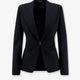 Technical wool blazer