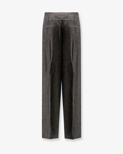 Telda viscose and virgin wool trousers