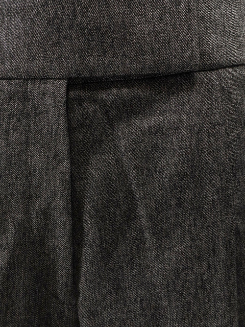 Telda viscose and virgin wool trousers