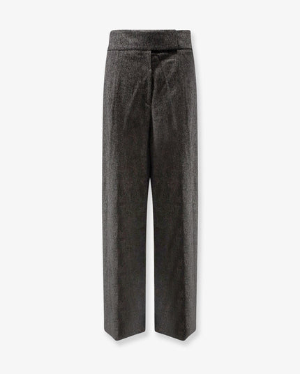 Telda viscose and virgin wool trousers