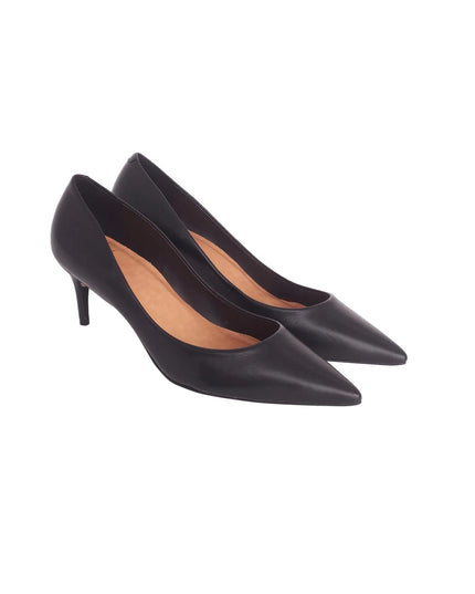 Mangará Tenate Pumps – Schwarzes Leder