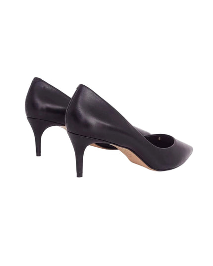 Mangará Tenate Pumps – Schwarzes Leder