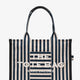 The Large Tote canvas handbag with front embroidered logo