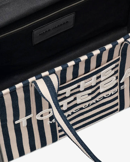 The Large Tote canvas handbag with front embroidered logo