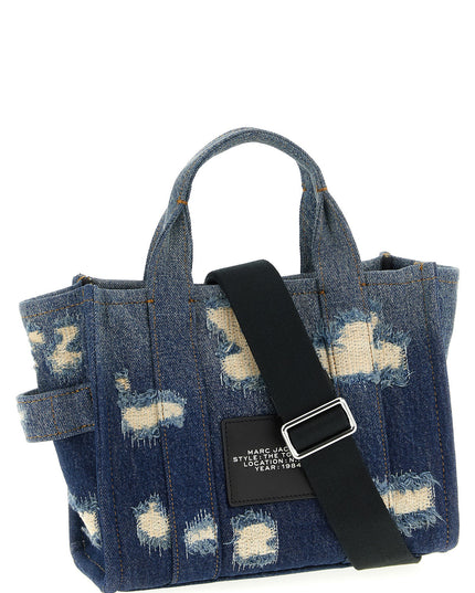 'The Rip And Repair Denim Small Tote' shopping bag