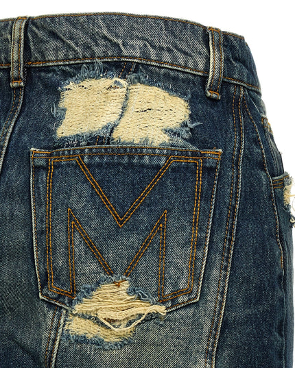 'The Rip And Repair Straight Jean' skirt