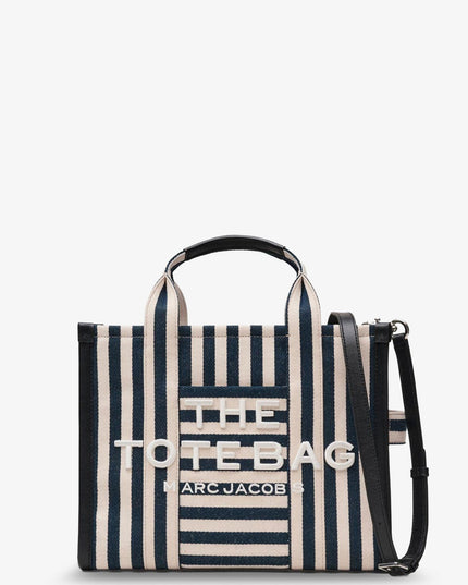 The Tote bag canvas handbag with embroidered logo on the front