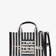 The Tote bag canvas handbag with embroidered logo on the front