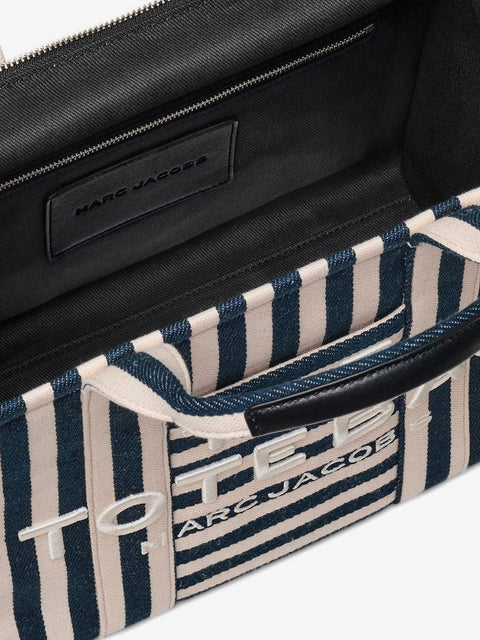 The Tote bag canvas handbag with embroidered logo on the front