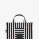 The Tote bag canvas handbag with embroidered logo on the front