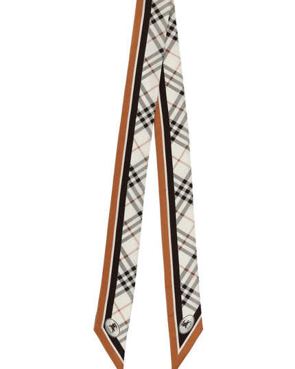 THIN "CHECK" SCARF