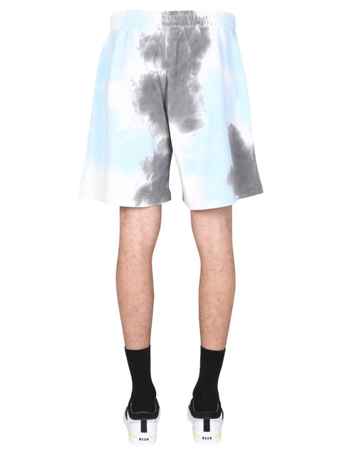 TIE DYE PATTERN BERMUDA