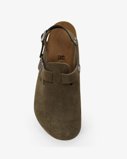 Tokyo suede low sandals