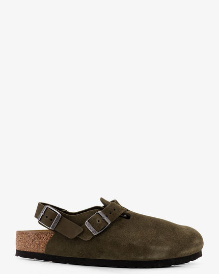 Tokyo suede low sandals
