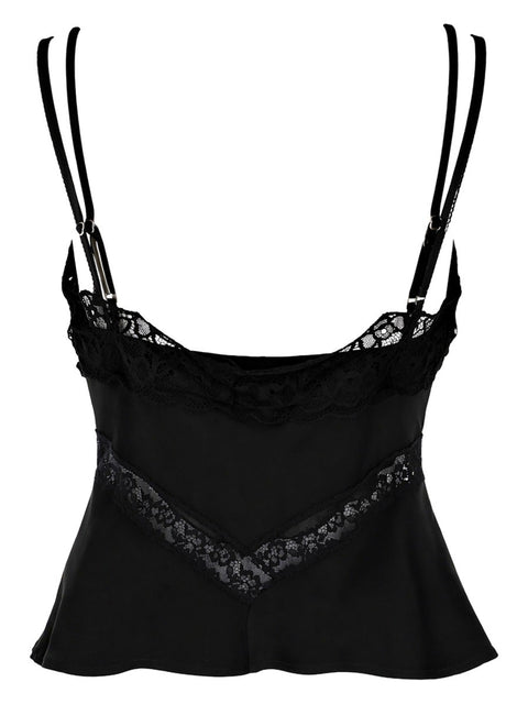 TOP CON DETTAGLI IN PIZZO