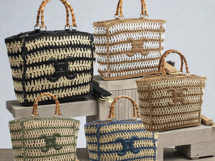 CROCHET PARIS Tragetasche Handtasche mit Logo - ModeEcho