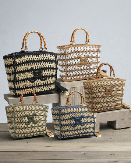 CROCHET PARIS Tragetasche Handtasche mit Logo - ModeEcho
