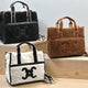 Moumoute Handtasche mit E - Logo - ModeEcho