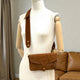 CROSSBODY SAPPHI BREITER RIEMEN WILDLEDER - ModeEcho
