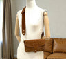 CROSSBODY SAPPHI WIDE STRAP SUEDE