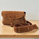 CROSSBODY SAPPHI BREITER RIEMEN WILDLEDER - ModeEcho