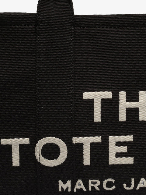 Traveler Tote canvas shopping bag with logo on the front