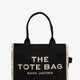 Traveler Tote canvas shopping bag with logo on the front