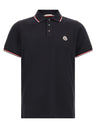 Tricolor trim polo shirt