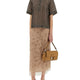 TULLE SKIRT WITH EMBROIDERY
