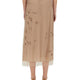 TULLE SKIRT WITH EMBROIDERY