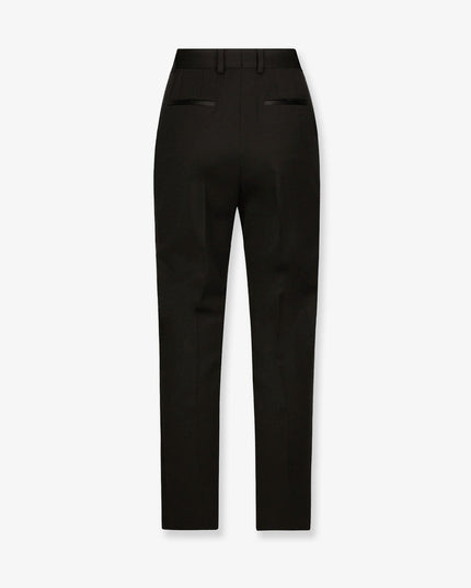 Tuxedo virgin wool and silk trousers