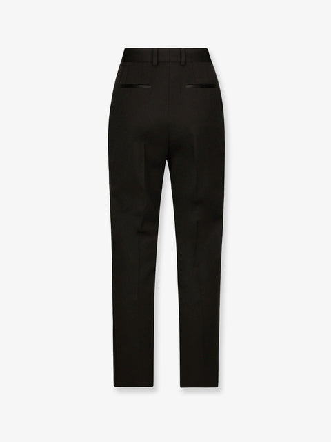 Tuxedo virgin wool and silk trousers
