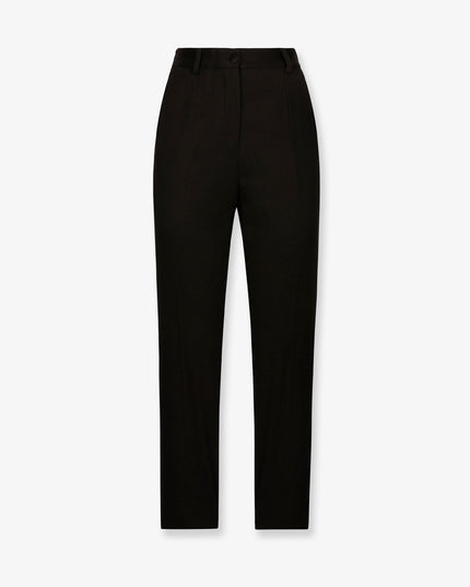 Tuxedo virgin wool and silk trousers