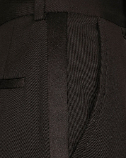 Tuxedo virgin wool and silk trousers