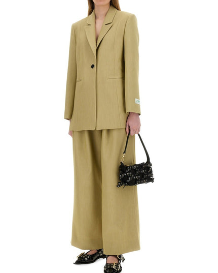TWILL SUIT PANTS