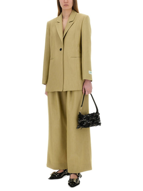 TWILL SUIT PANTS