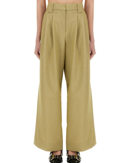 TWILL SUIT PANTS
